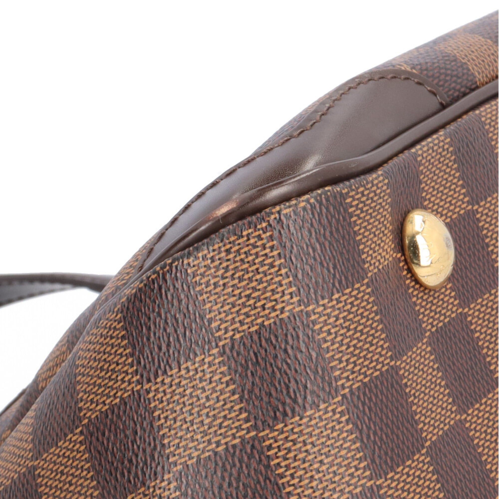 Louis Vuitton Louis Vuitton Verona PM Damier Handbag, Canvas N41117, Brown, Women's, LOUIS VUITTON Size ONE SIZE - 10 Thumbnail