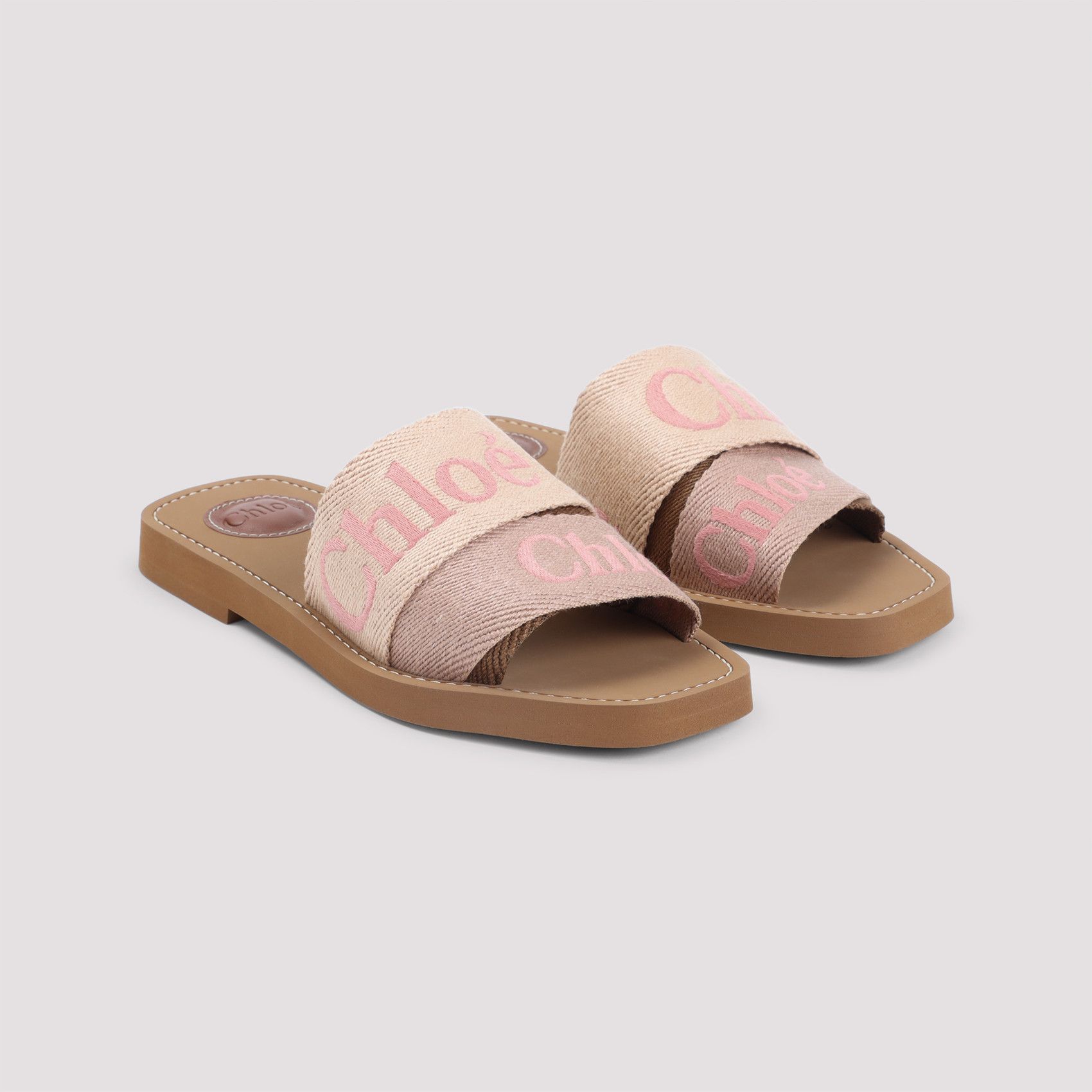 Chloe Chloé Woody Flat Mules Size US 11 / IT 41 - 3 Thumbnail
