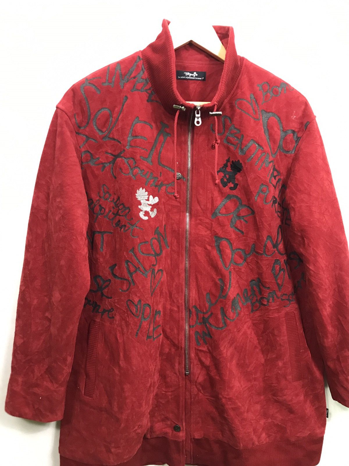 Japanese Brand Topuyo velvet soleil zipper Size US L / EU 52-54 / 3 - 4 Thumbnail