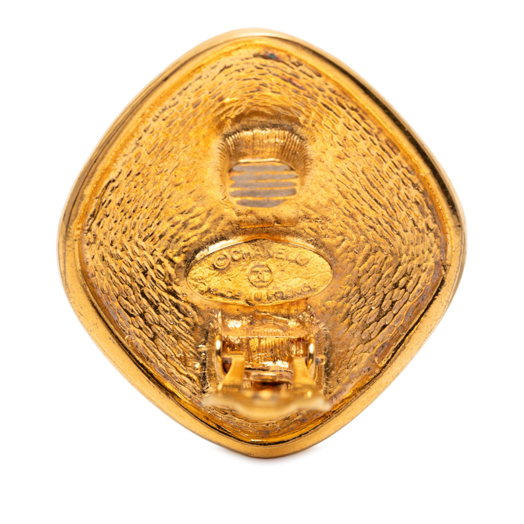 Chanel Chanel Gold Plated CC Clip On Earrings Size ONE SIZE - 3 Thumbnail