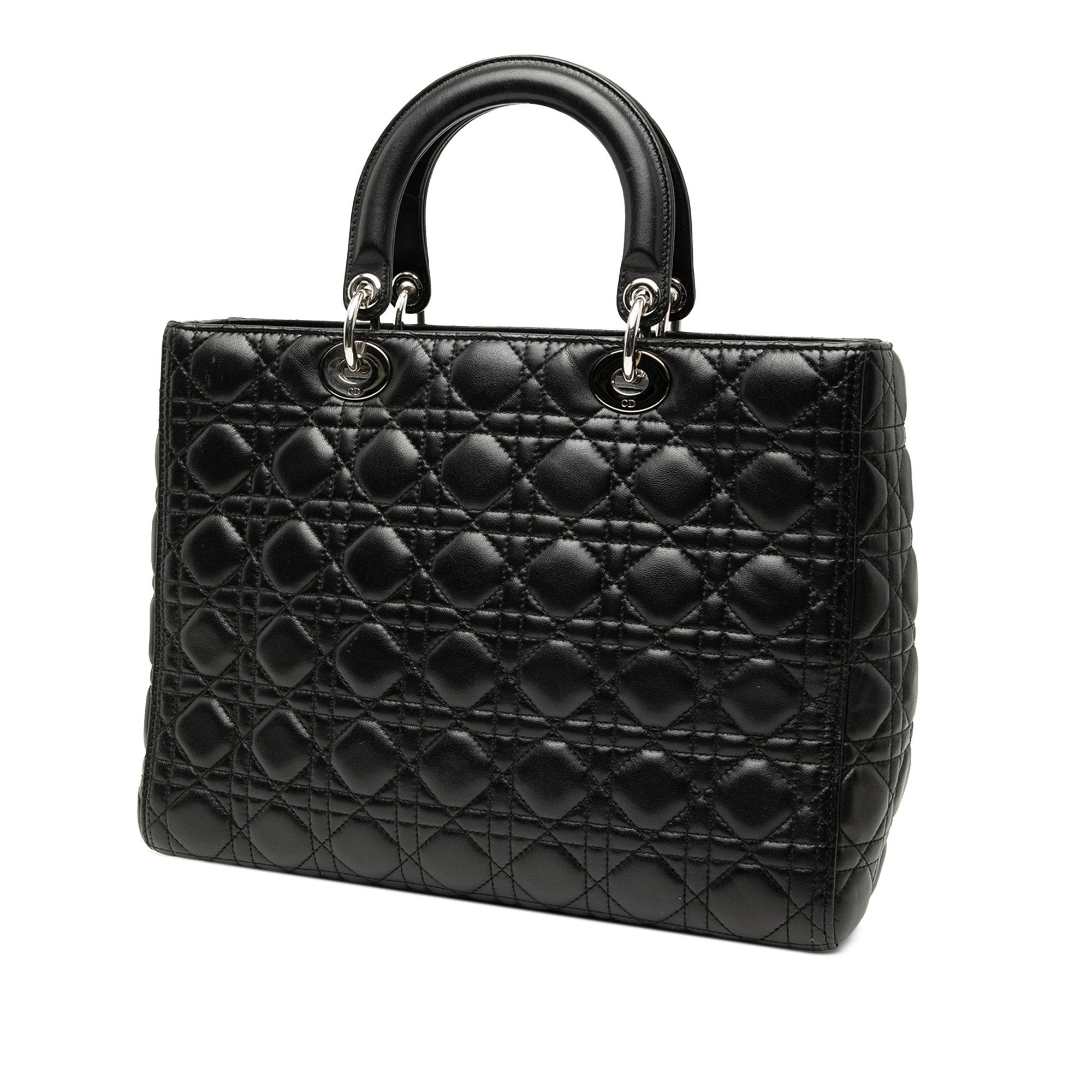 Dior Dior Large Lambskin Cannage Lady Dior Size ONE SIZE - 2 Thumbnail