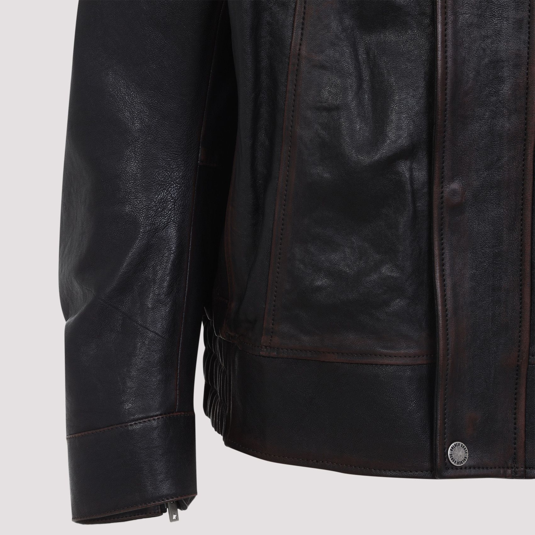 Golden Goose Golden Goose Prince Nappa Leather Bomber Jacket Size US M / EU 48-50 / 2 - 3 Thumbnail