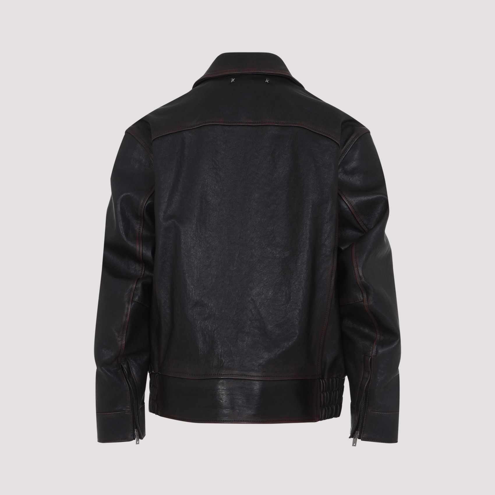 Golden Goose Golden Goose Prince Nappa Leather Bomber Jacket Size US M / EU 48-50 / 2 - 2 Thumbnail