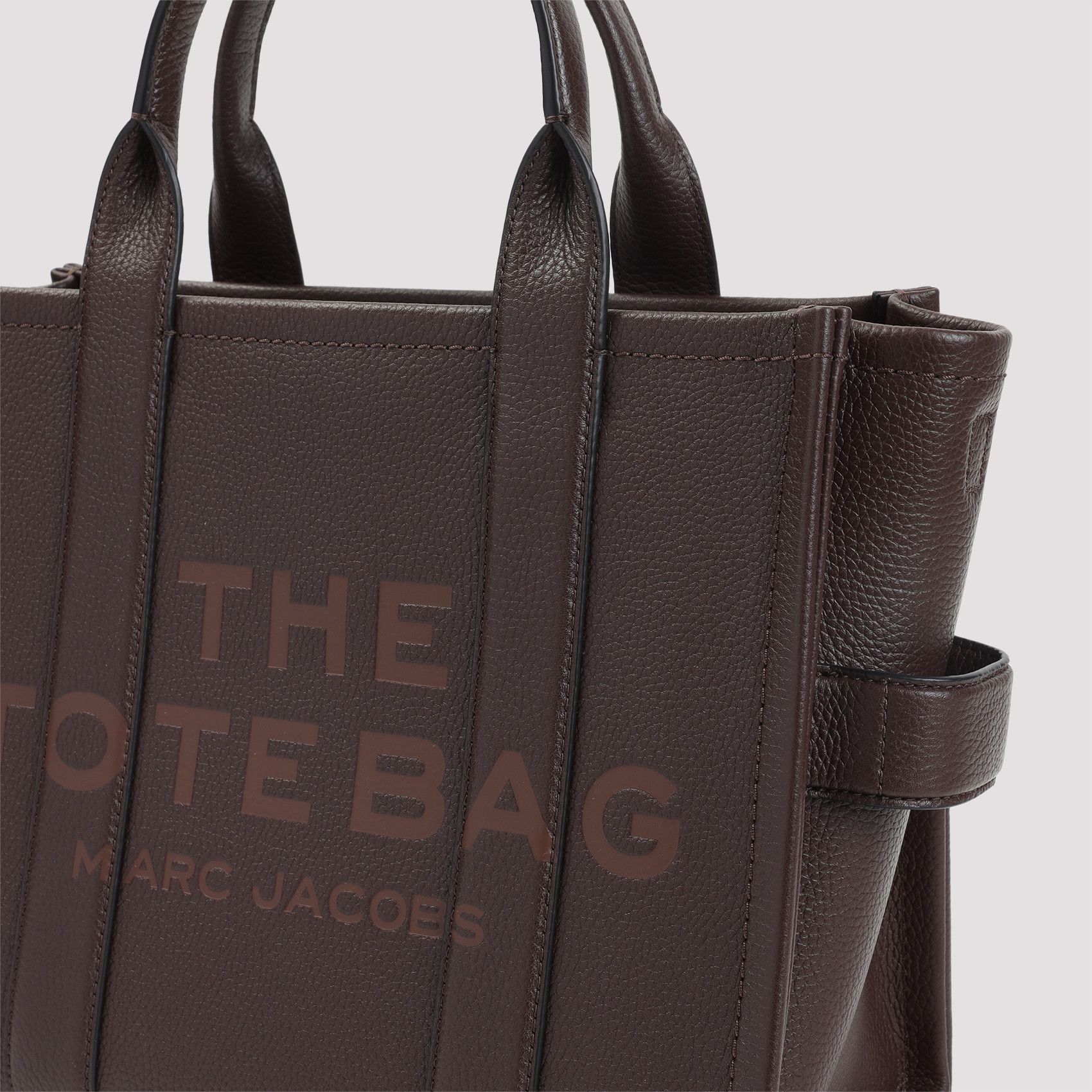 Marc Jacobs Marc Jacobs The Leather Medium Tote Bag Size ONE SIZE - 3 Thumbnail
