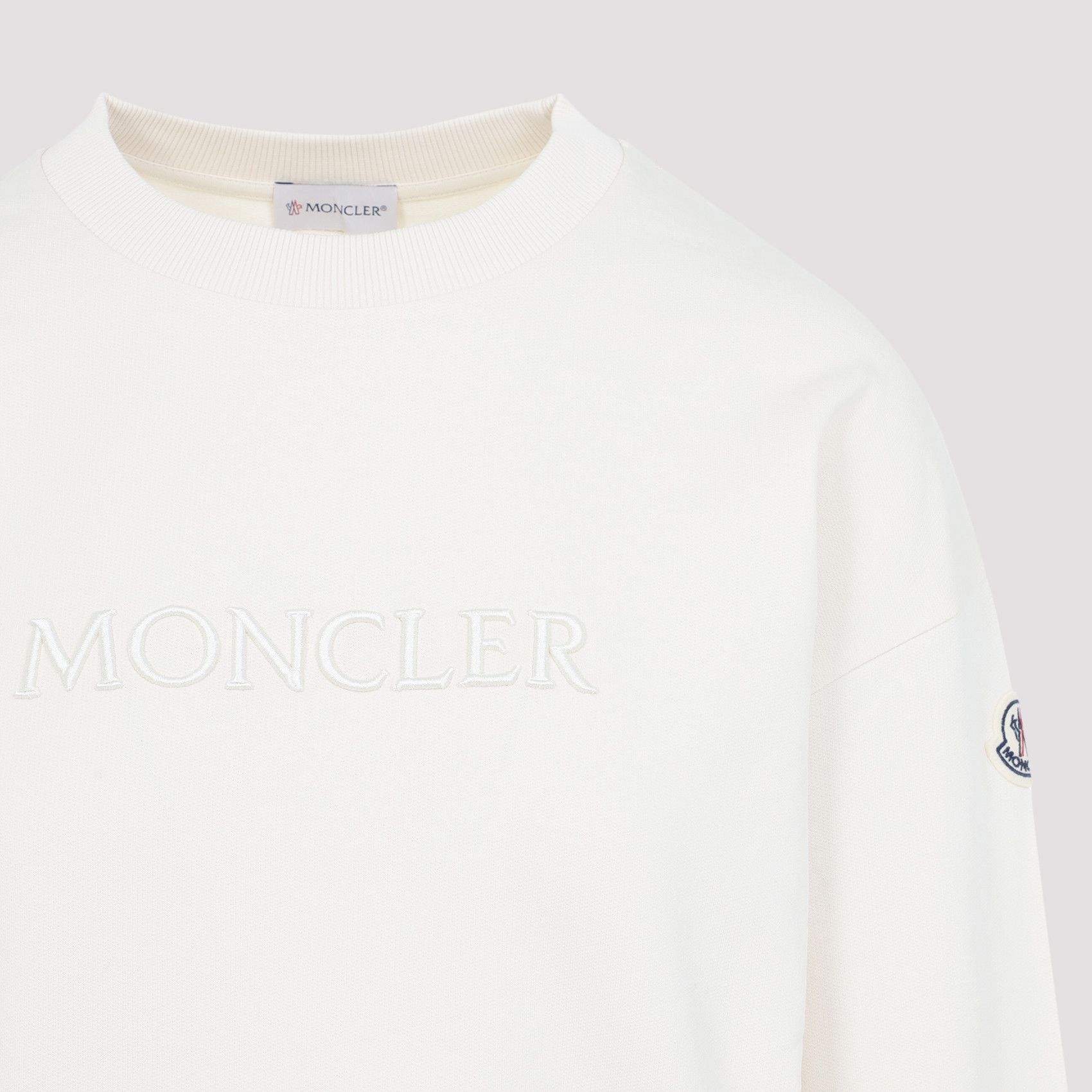 Moncler Moncler Cotton Sweatshirt Size XS / US 0-2 / IT 36-38 - 3 Thumbnail