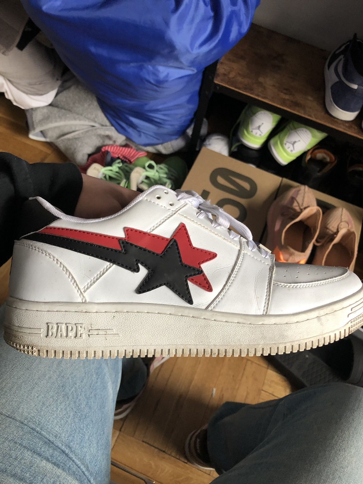 Bapesta hot sale double star