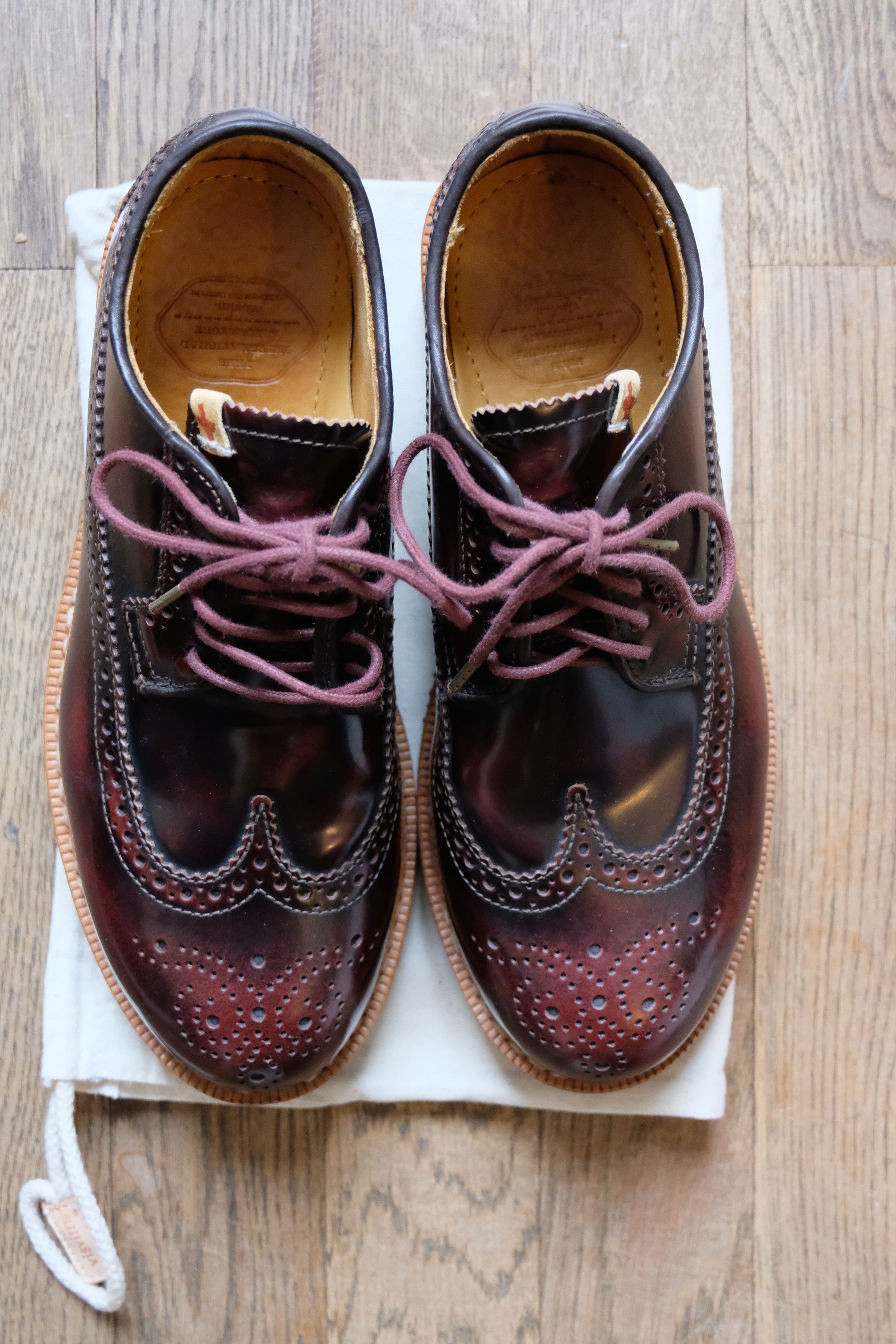 Visvim Visvim - Patrician WT Folk Burgundy - Size 8US | Grailed