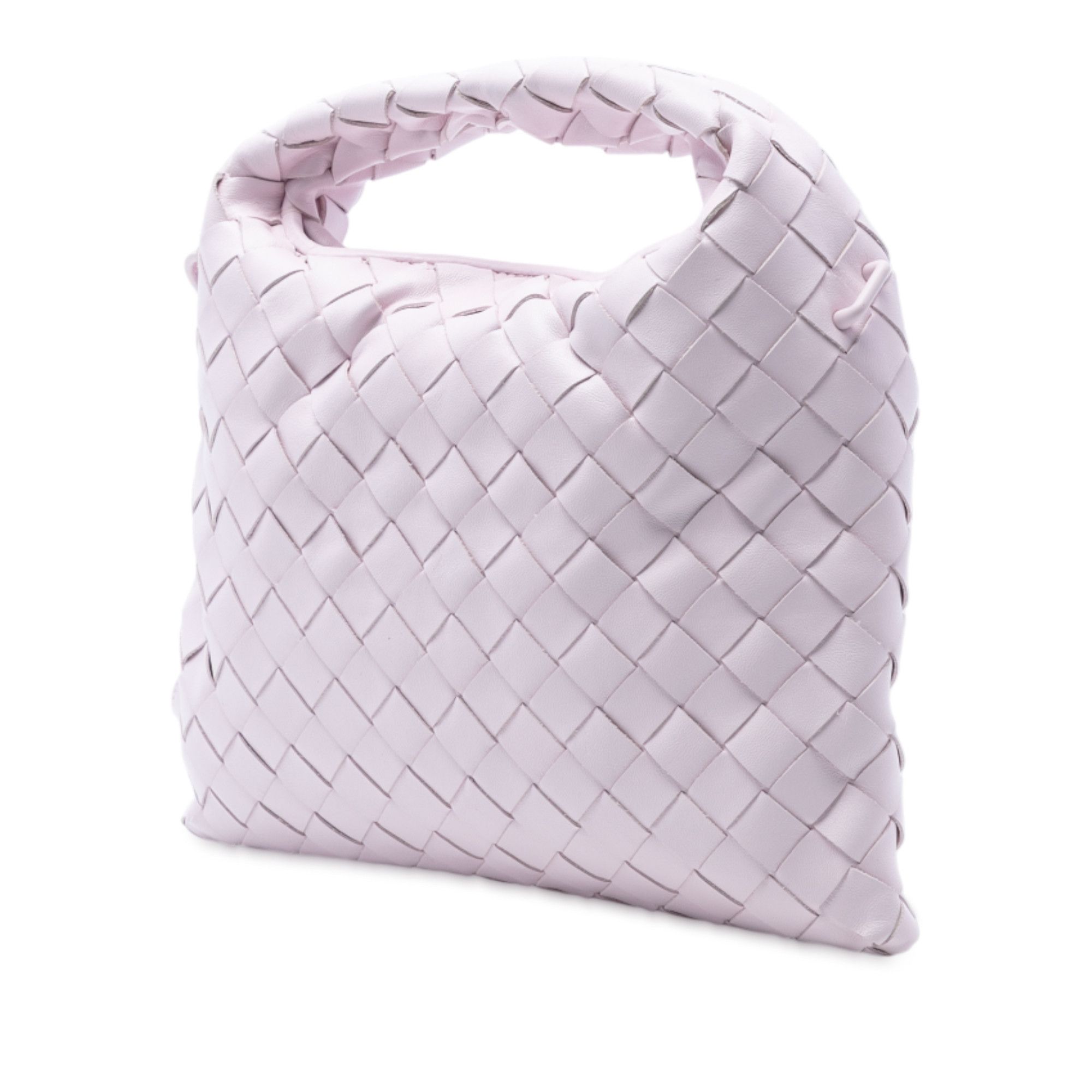 Bottega Veneta Bottega Veneta Mini Calfskin Intrecciato Hop Satchel Size ONE SIZE - 2 Thumbnail