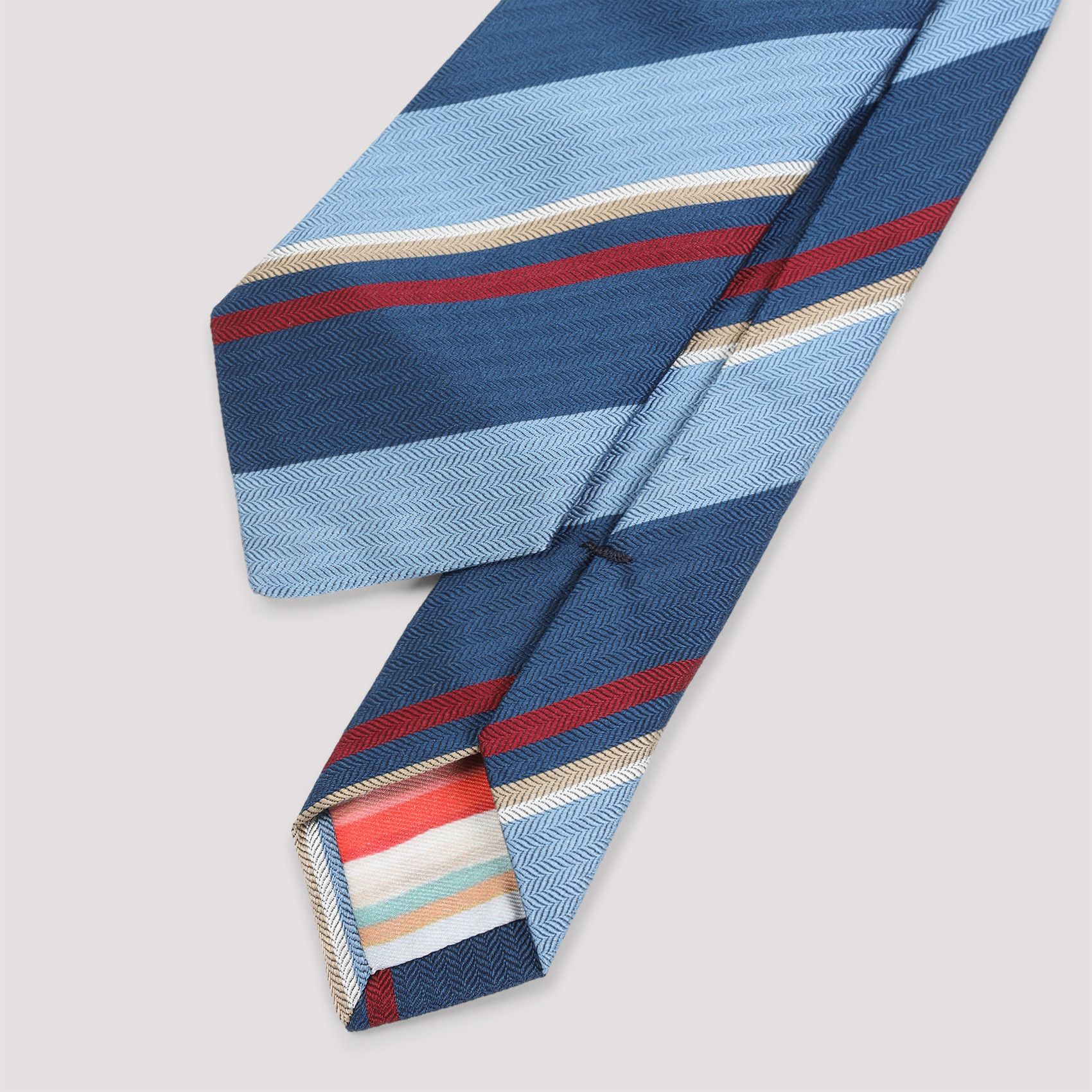 Paul Smith Paul Smith Horiz Stripe Tie Size ONE SIZE - 2 Thumbnail