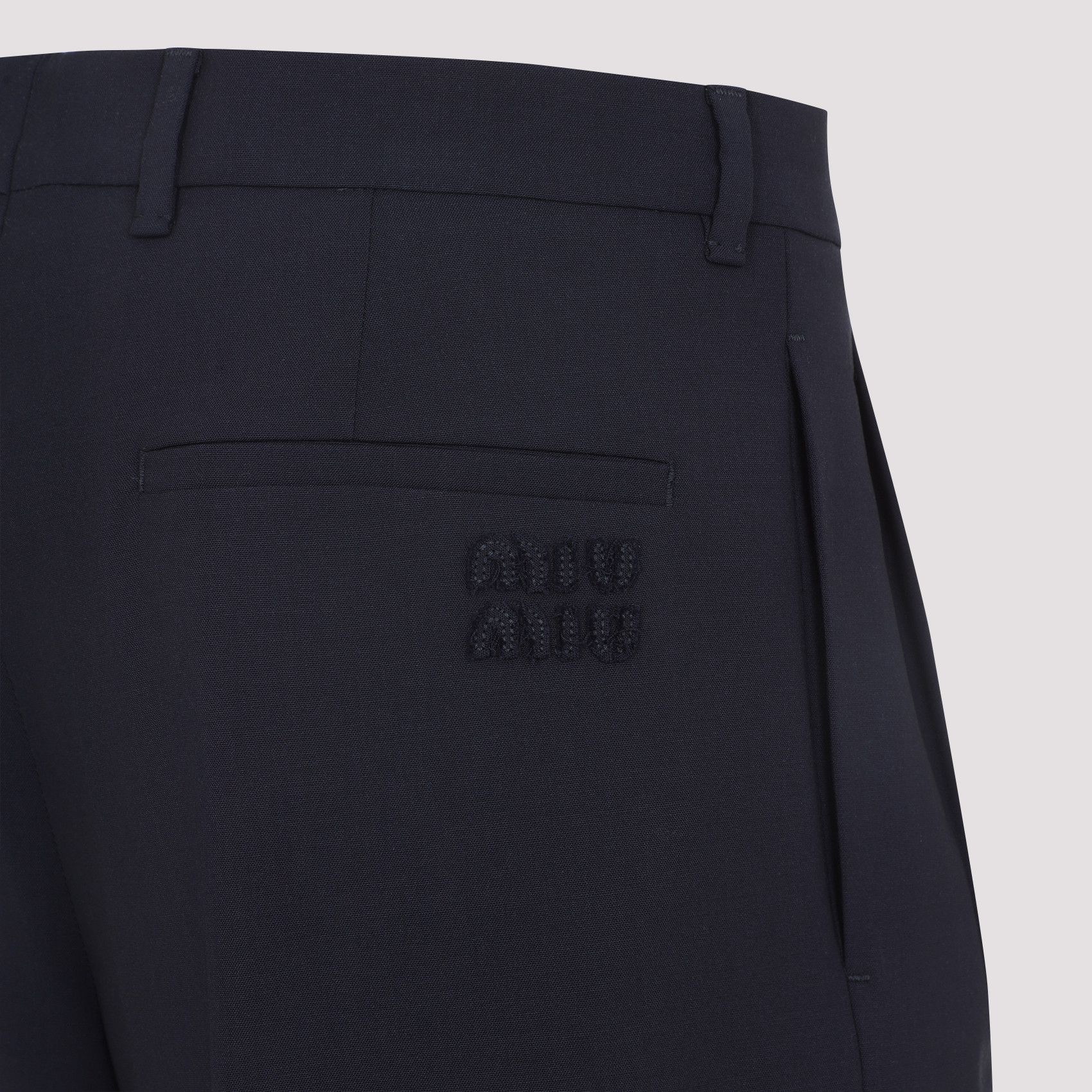 Miu Miu Miu Miu Wool Pants Size 28" / US 6 / IT 42 - 3 Thumbnail