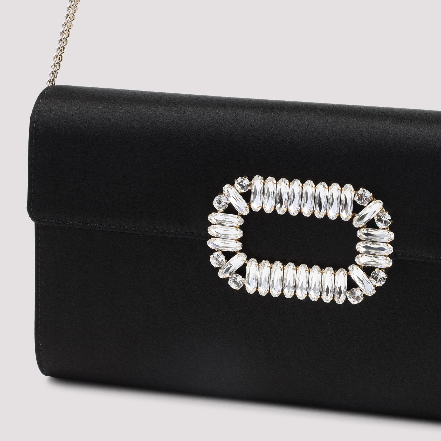 Roger Vivier Roger Vivier Envelope Flap Sexy Choc Buckle Clutch Size ONE SIZE - 3 Thumbnail