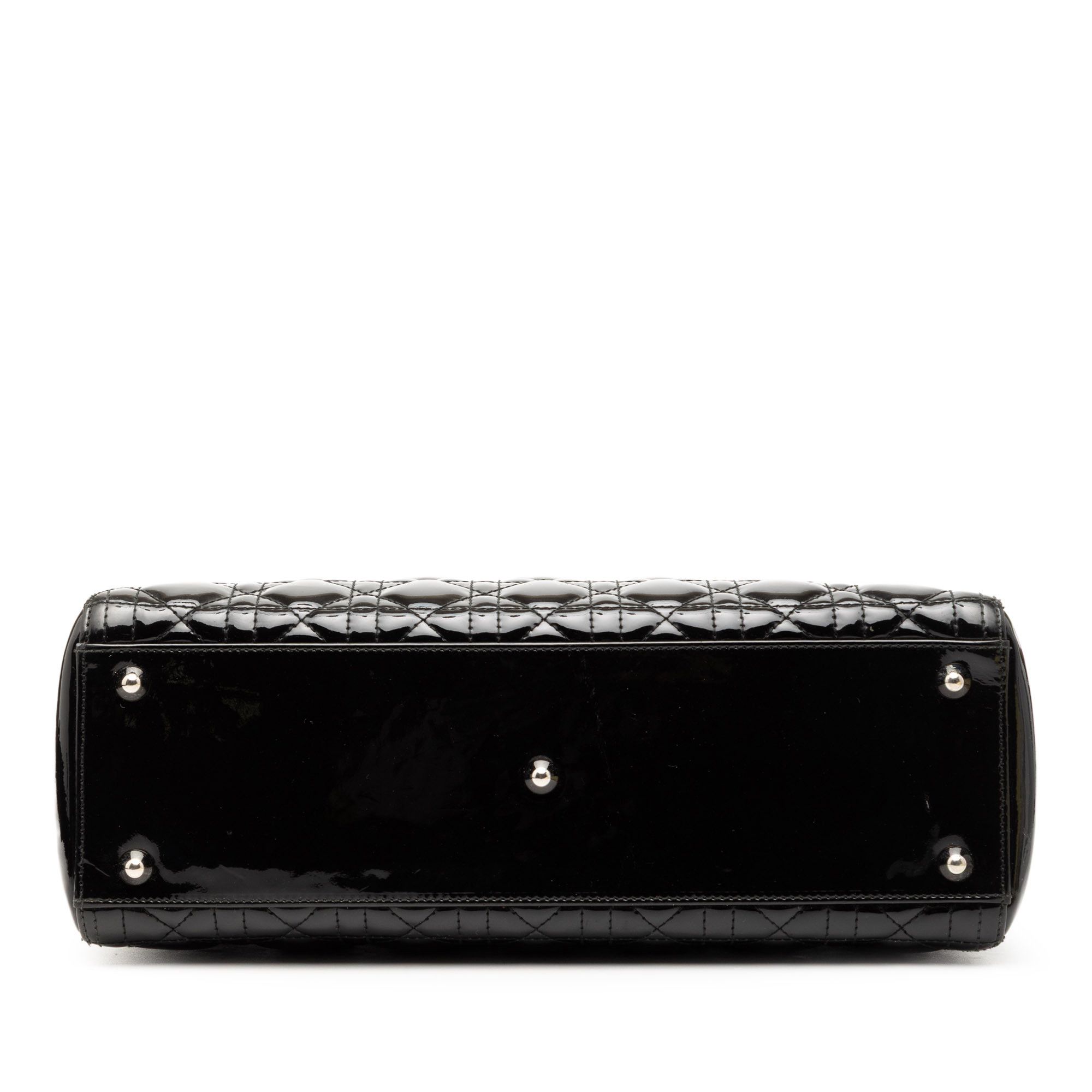Dior Dior Large Patent Cannage Lady Dior Size ONE SIZE - 3 Thumbnail