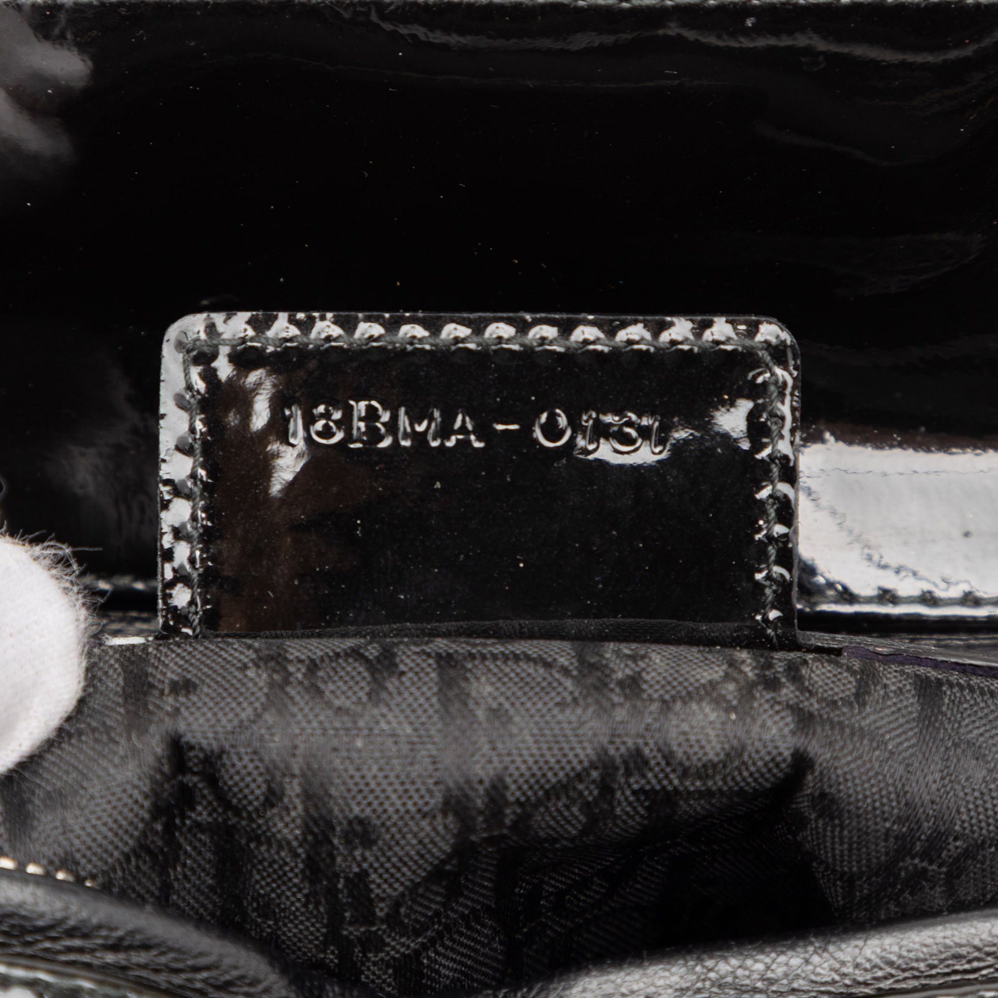 Dior Dior Large Patent Cannage Lady Dior Size ONE SIZE - 6 Thumbnail