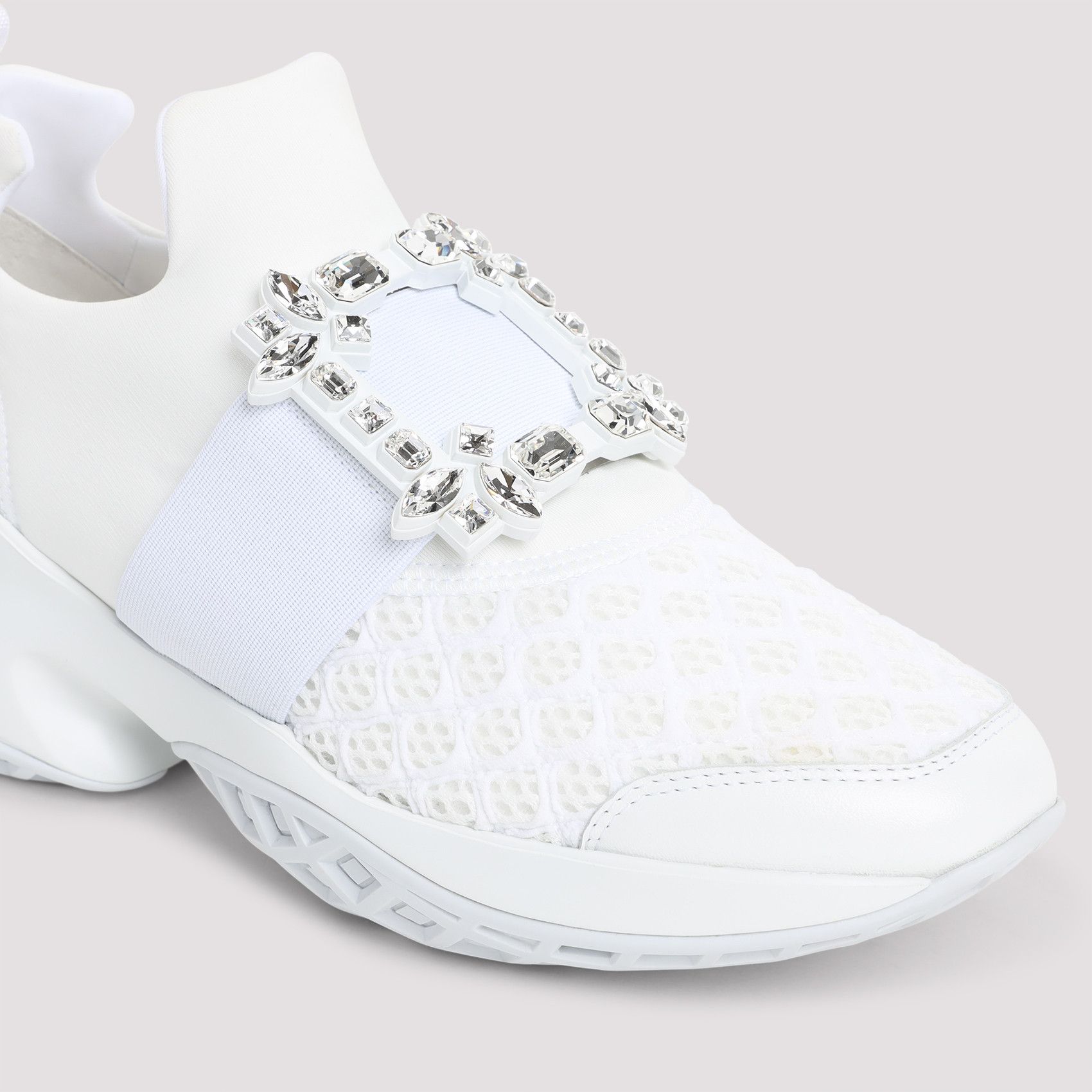 Roger Vivier Roger Vivier Run Strass Buckle Sneakers Size US 7 / IT 37 - 4 Thumbnail