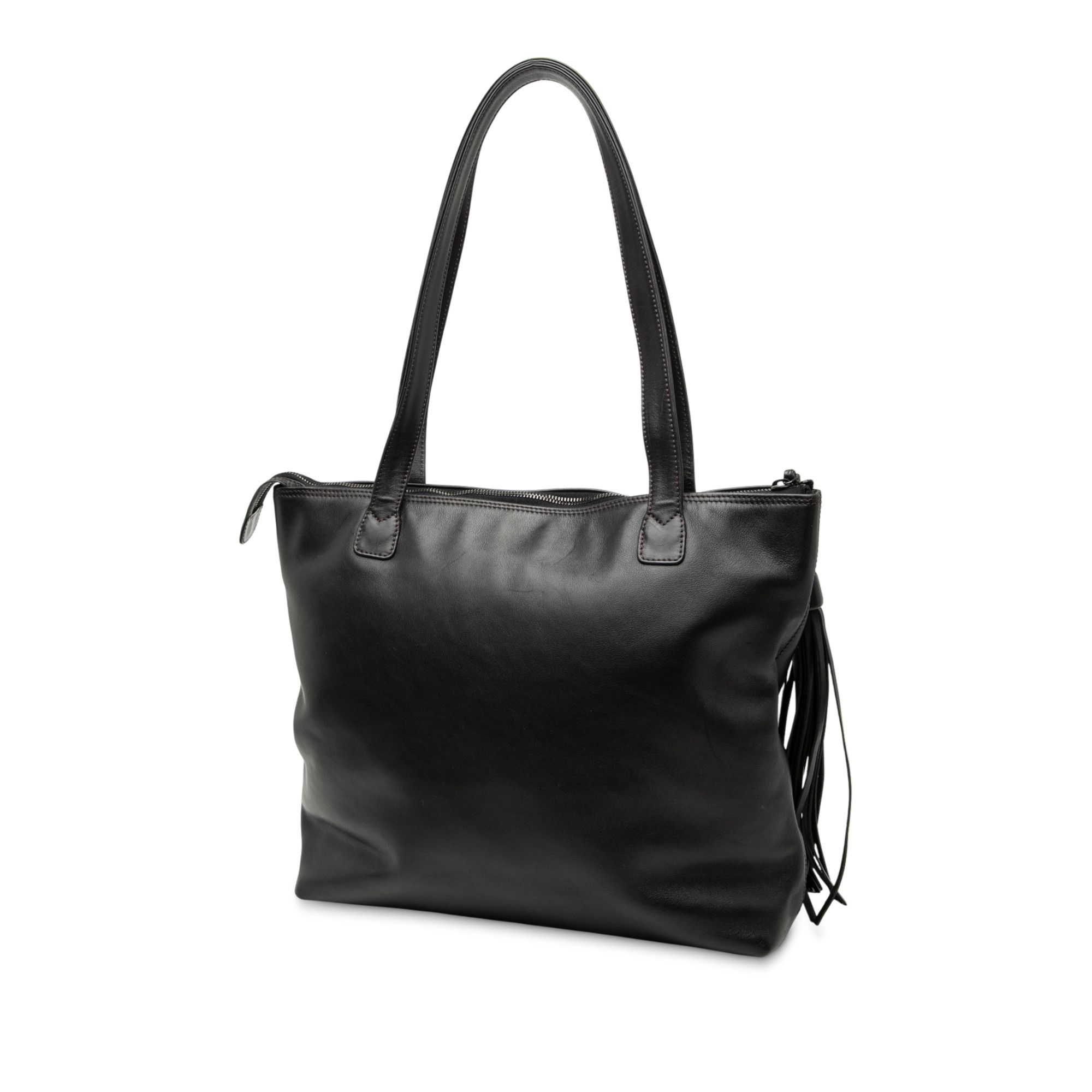 Chanel Chanel CC Lambskin Tassel Tote Size ONE SIZE - 2 Thumbnail