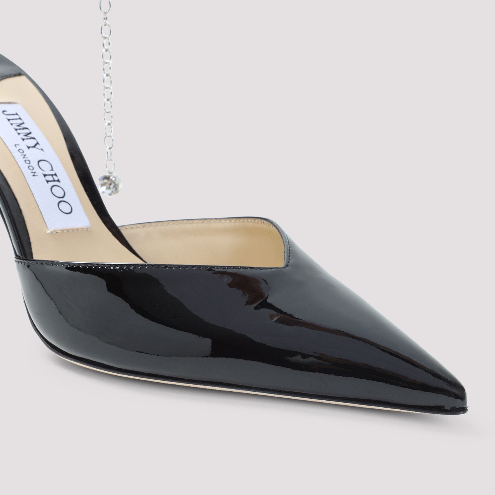 Jimmy Choo Jimmy Choo Saeda 85 Patent Leather Pumps Size US 7 / IT 37 - 3 Thumbnail
