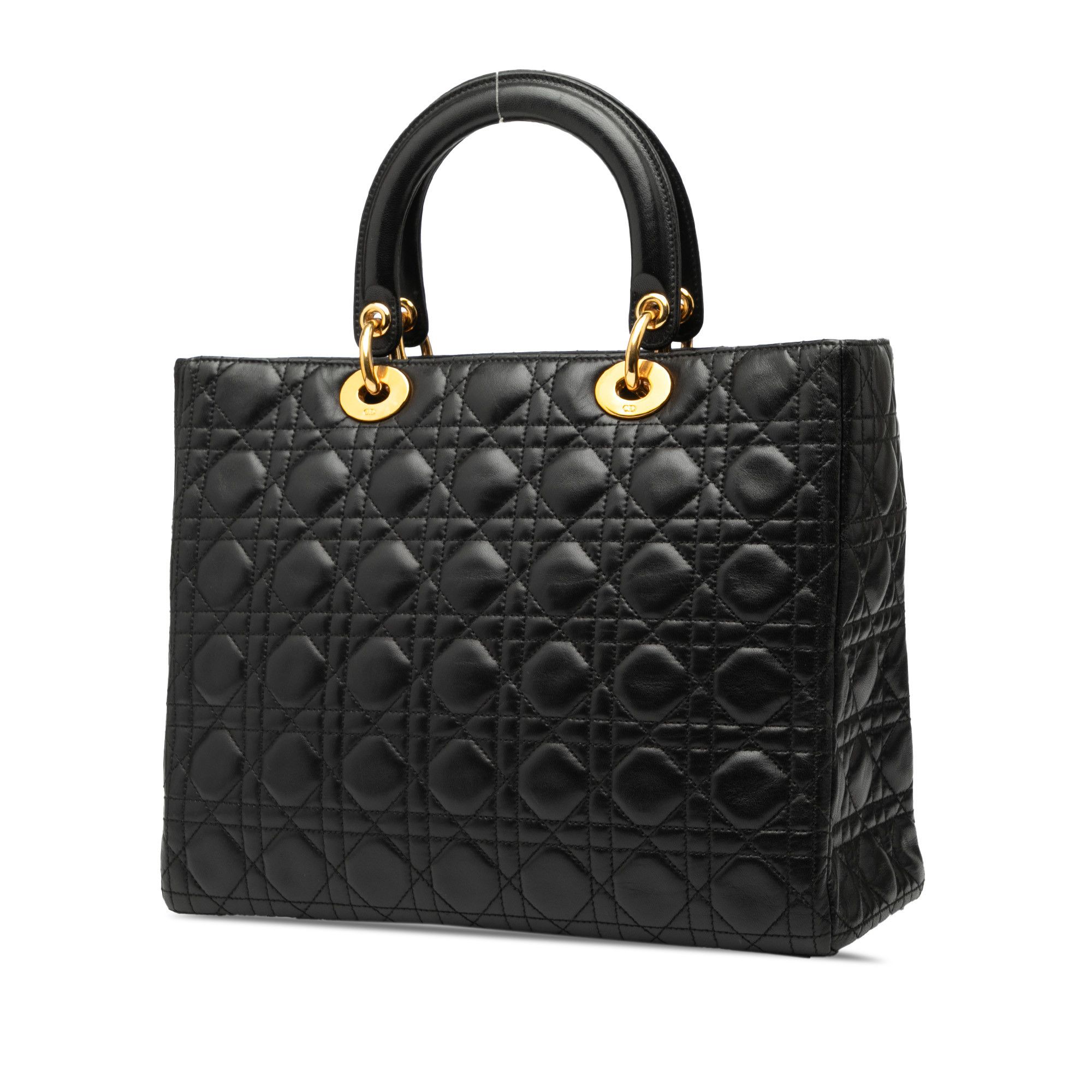 Dior Dior Large Lambskin Cannage Lady Dior Size ONE SIZE - 2 Thumbnail
