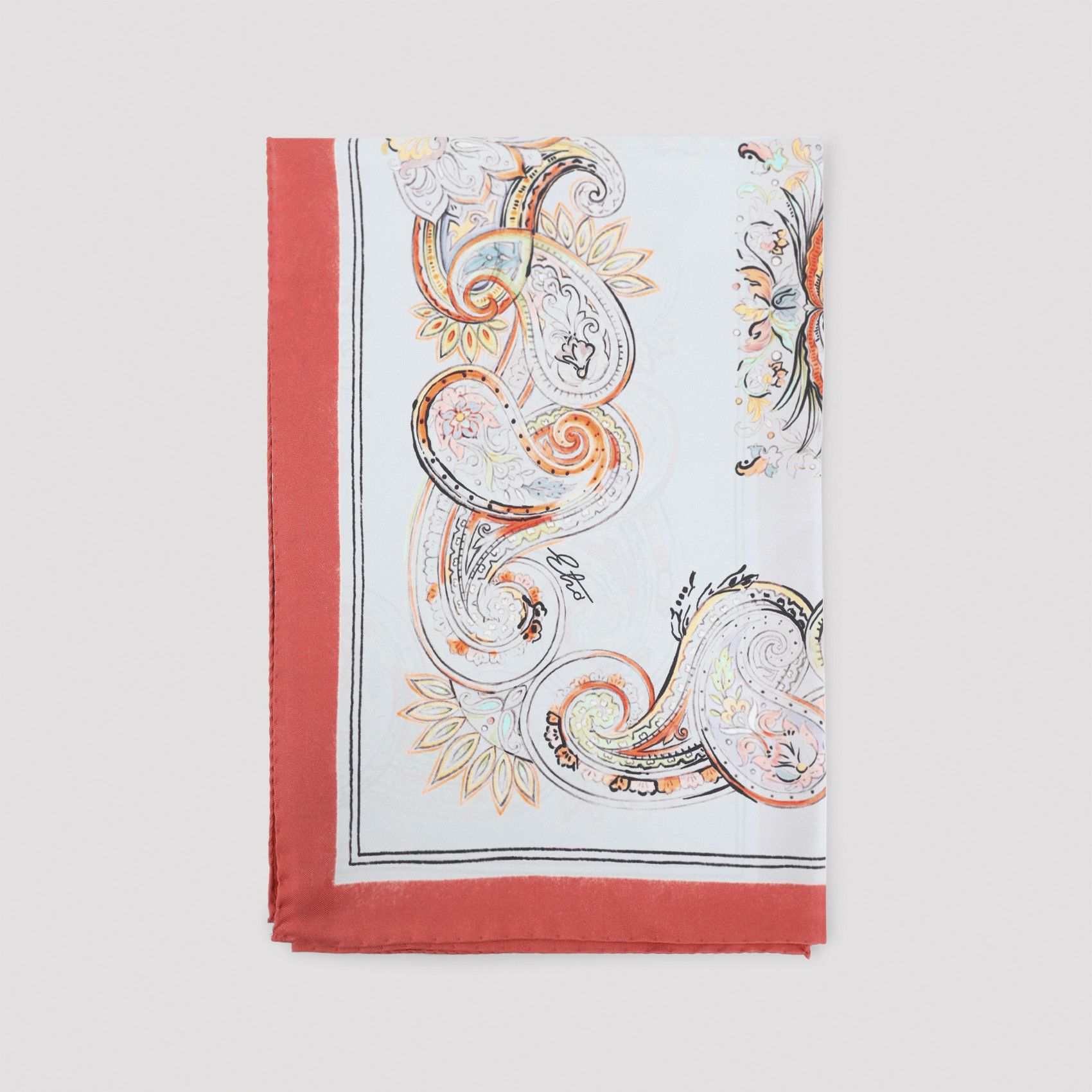 Etro Etro Turandot 70x70 Foulard Size ONE SIZE - 2 Thumbnail