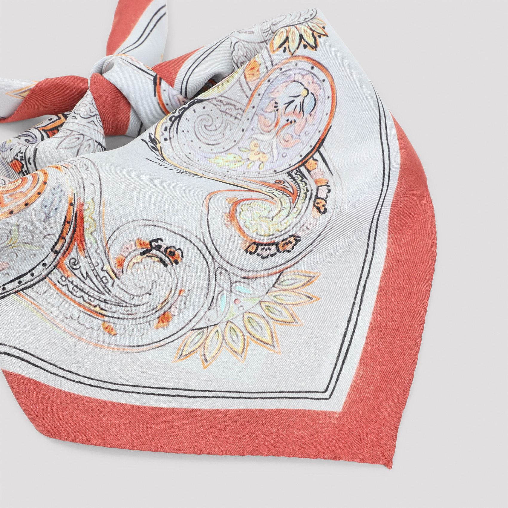 Etro Etro Turandot 70x70 Foulard Size ONE SIZE - 3 Thumbnail