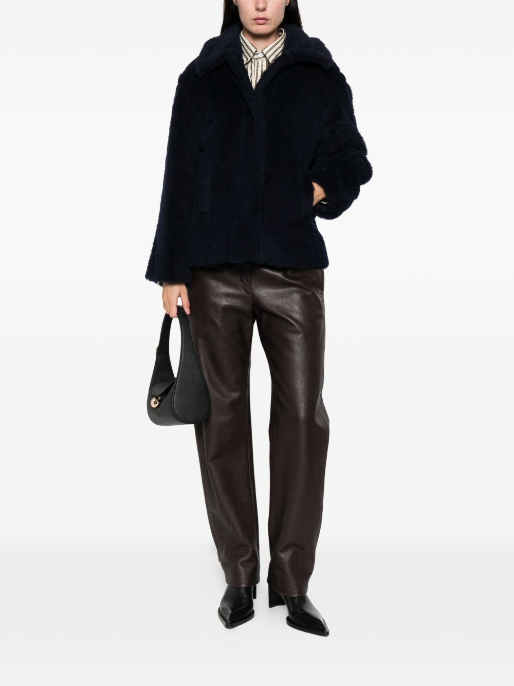 Max Mara WOOL SHORT COAT Size M / US 6-8 / IT 42-44 - 5 Thumbnail