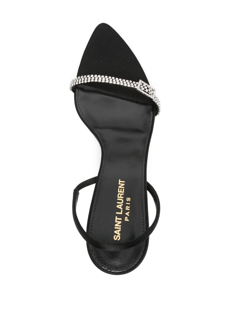 Saint Laurent Paris Rendez-Vous 75mm leather sandals Size US 6 / IT 36 - 3 Thumbnail