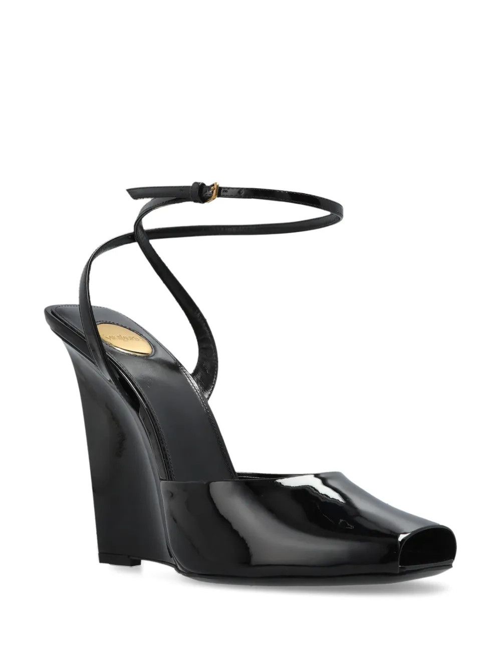 Saint Laurent Paris 110mm La Scandale sandals Size US 11 / IT 41 - 2 Thumbnail