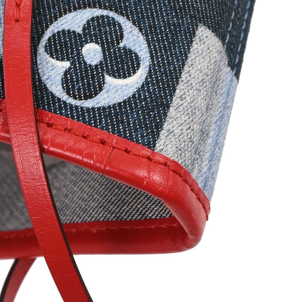 Louis Vuitton Louis Vuitton Neverfull Tote Damier and Monogram Patchwork Denim Size ONE SIZE - 10 Thumbnail