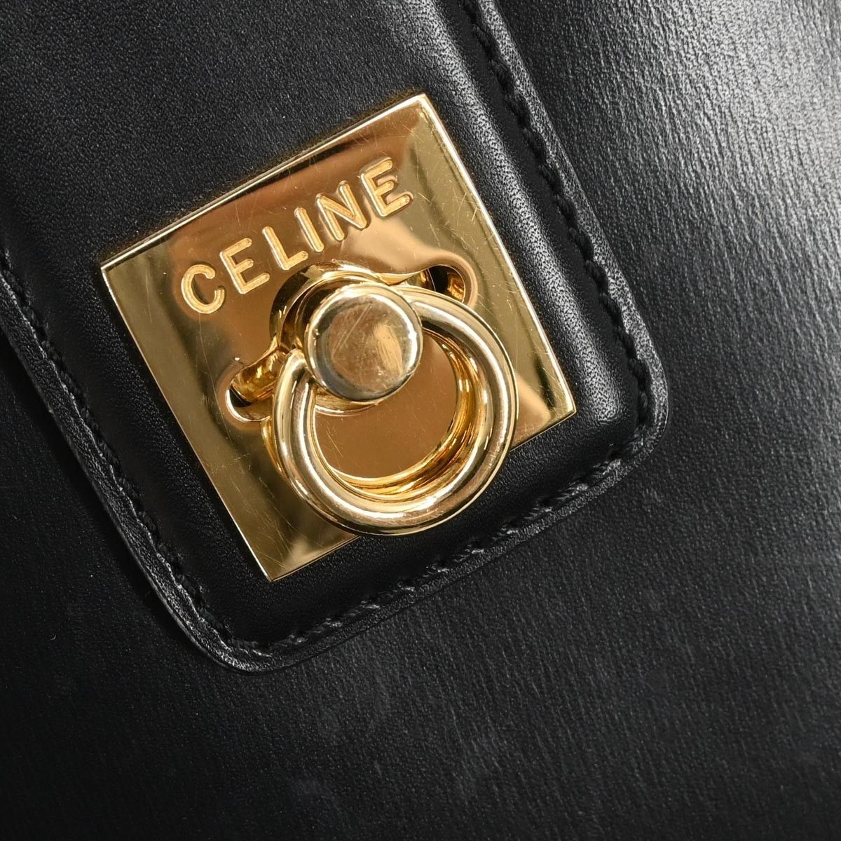 Celine Celine Vintage Shoulder Bag Leather Size ONE SIZE - 8 Thumbnail