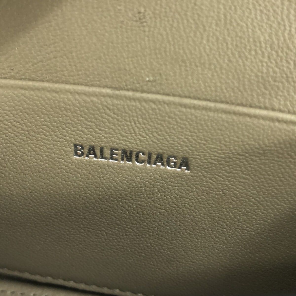 Balenciaga Balenciaga Hourglass Top Handle Bag Python Embossed Leather Size ONE SIZE - 5 Thumbnail