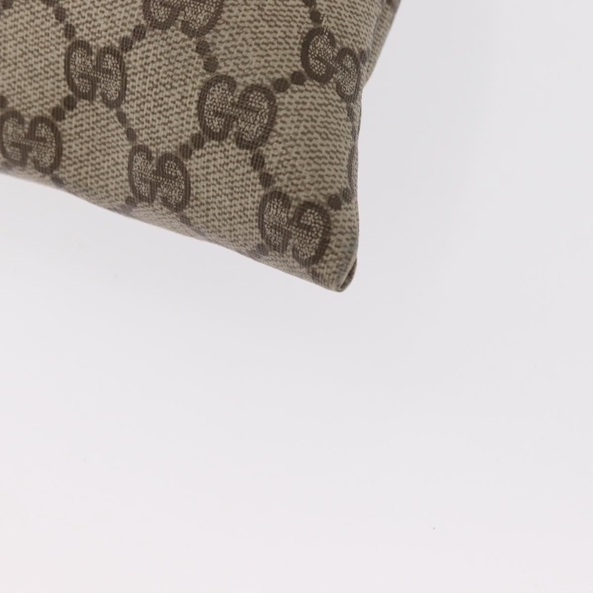 Gucci Gucci Drawstring Shoulder Bag GG Canvas with Leather Size ONE SIZE - 9 Thumbnail