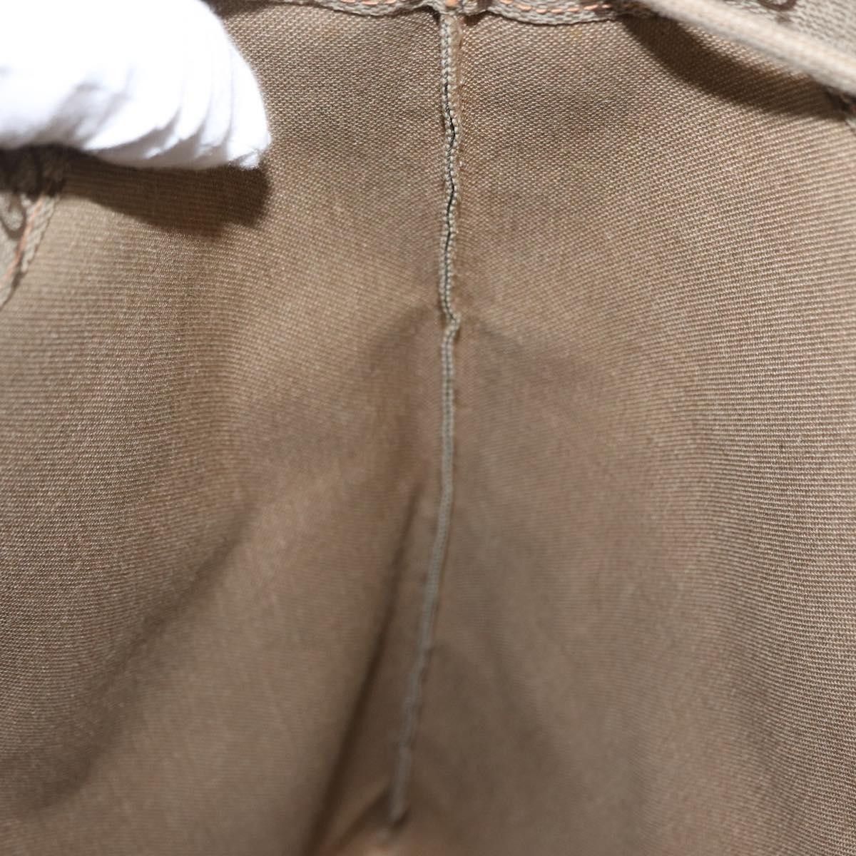 Gucci Gucci Drawstring Shoulder Bag GG Canvas with Leather Size ONE SIZE - 20 Thumbnail