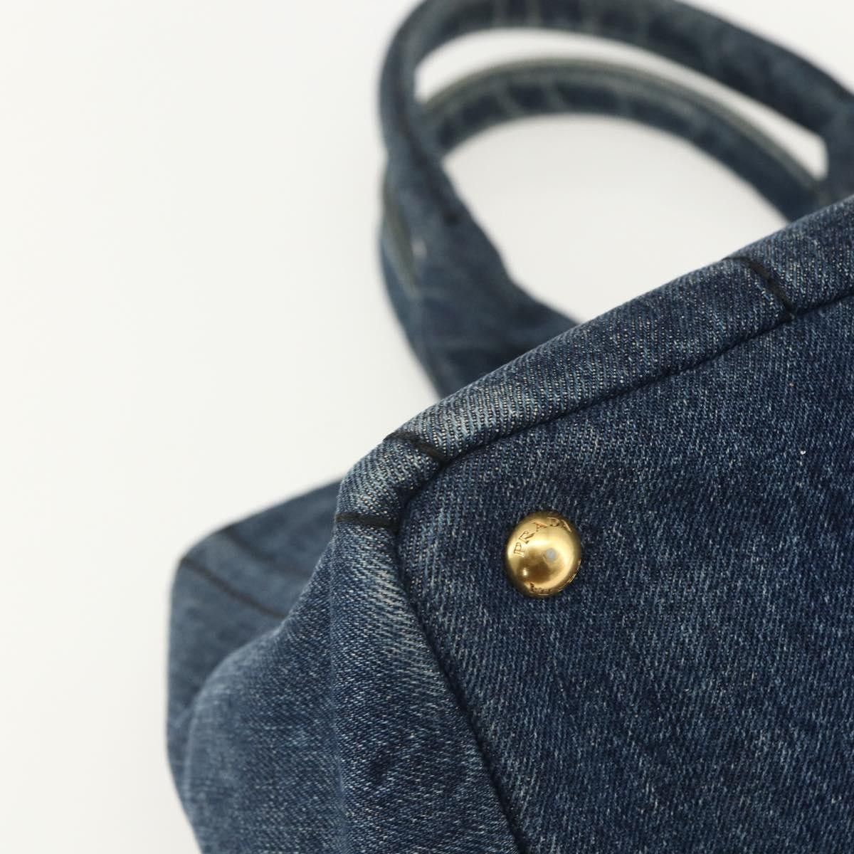 Prada Prada Canapa Tote Denim Size ONE SIZE - 11 Thumbnail
