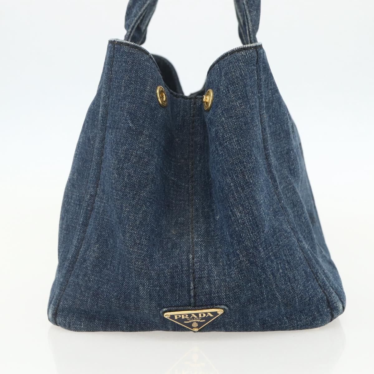 Prada Prada Canapa Tote Denim Size ONE SIZE - 3 Thumbnail