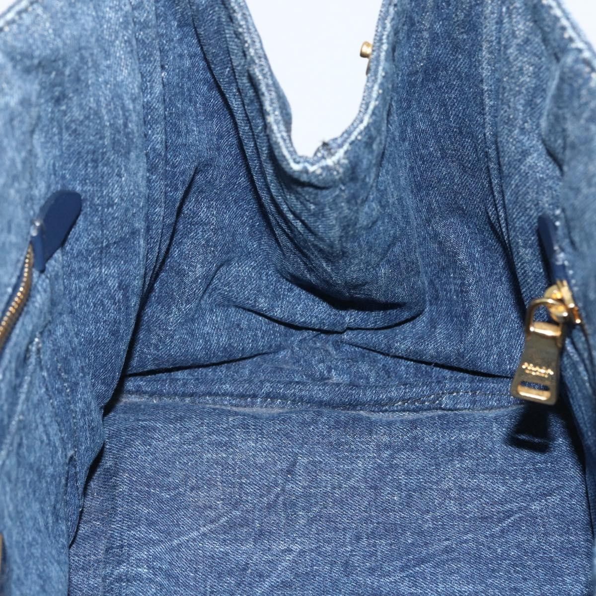 Prada Prada Canapa Tote Denim Size ONE SIZE - 21 Thumbnail