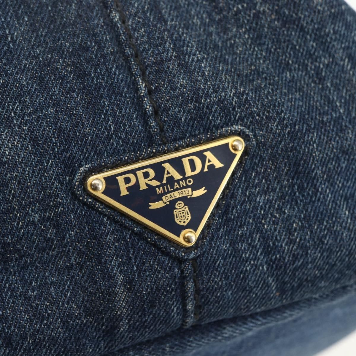 Prada Prada Canapa Tote Denim Size ONE SIZE - 14 Thumbnail
