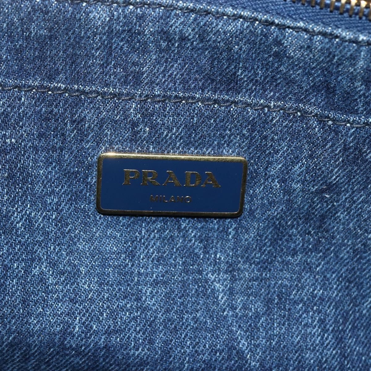 Prada Prada Canapa Tote Denim Size ONE SIZE - 6 Thumbnail
