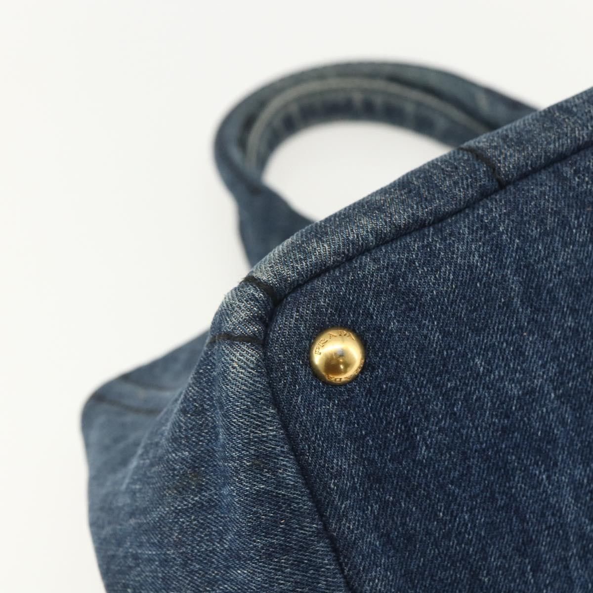 Prada Prada Canapa Tote Denim Size ONE SIZE - 9 Thumbnail