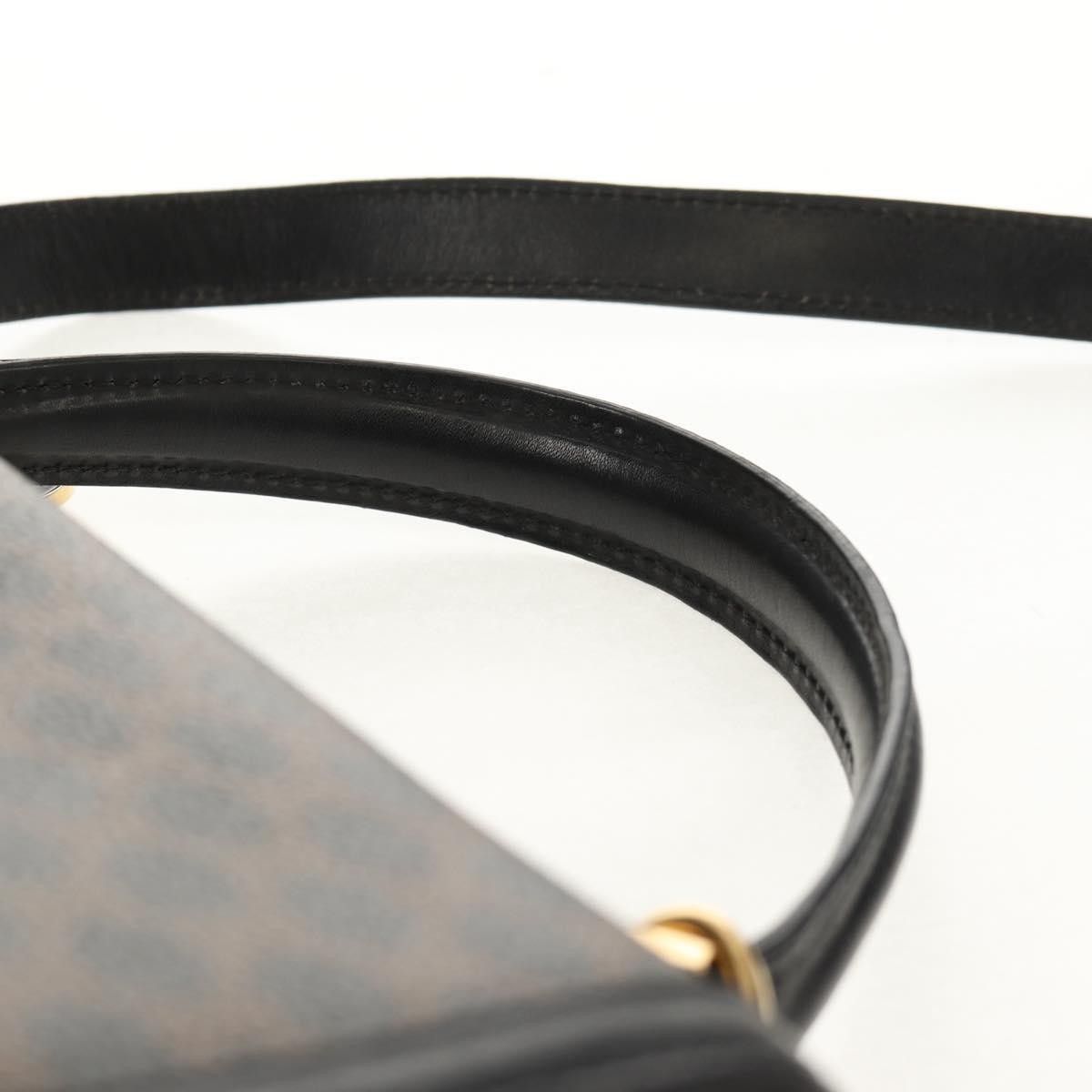 Celine Celine Vintage Convertible Top Handle Bag Macadam Coated Canvas Size ONE SIZE - 13 Thumbnail