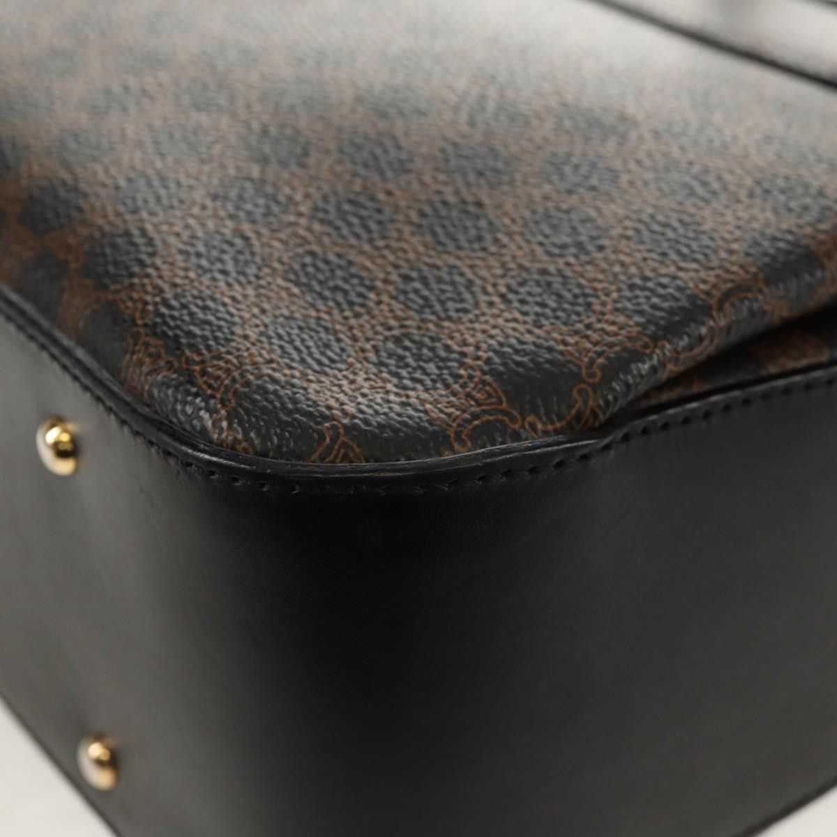 Celine Celine Vintage Convertible Top Handle Bag Macadam Coated Canvas Size ONE SIZE - 8 Thumbnail