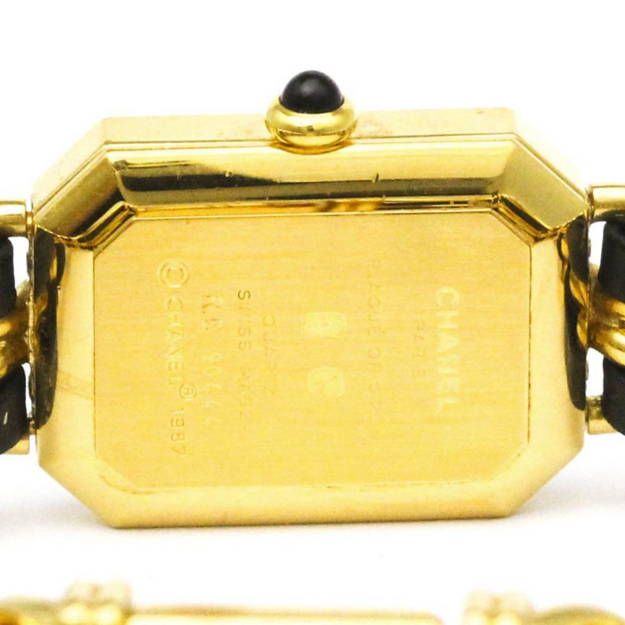 Chanel Chanel Premiere Rock Quartz Watch Plated Metal and Leather Size ONE SIZE - 5 Thumbnail