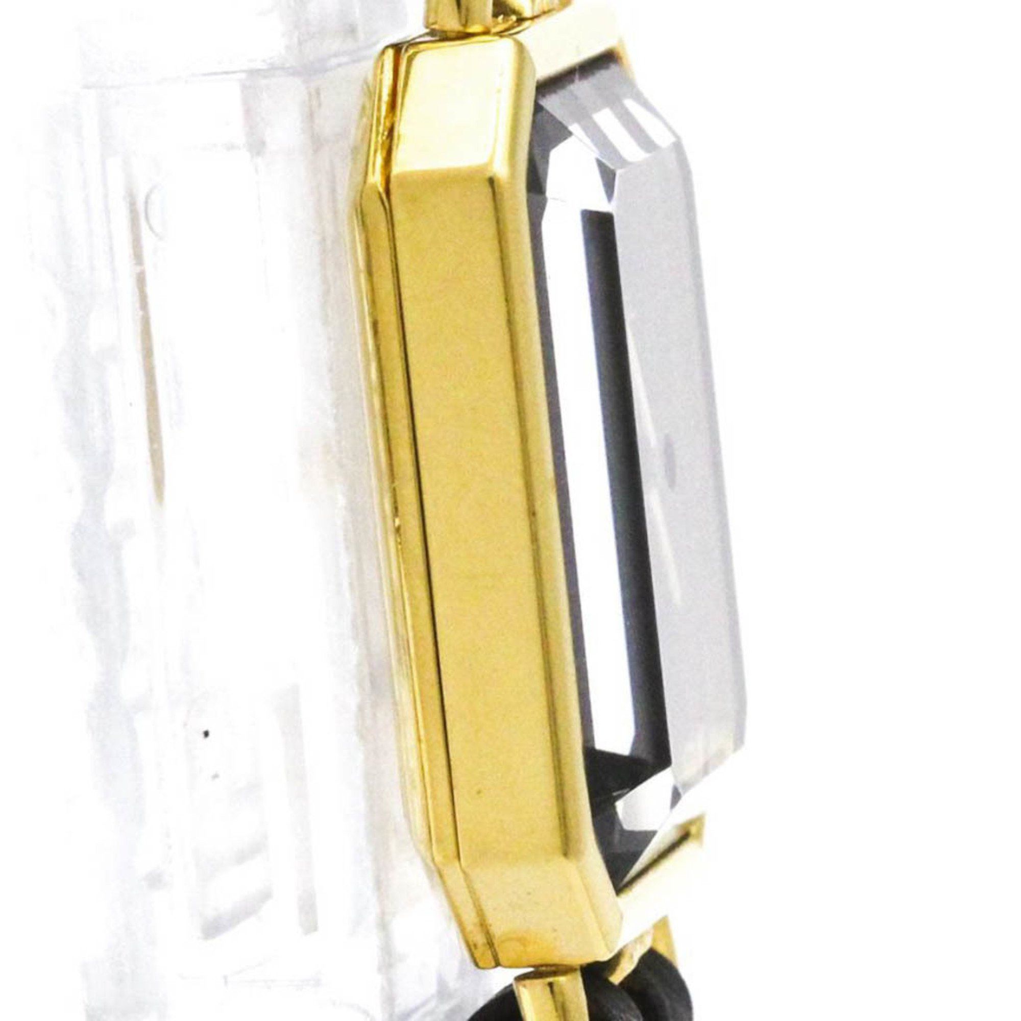 Chanel Chanel Premiere Rock Quartz Watch Plated Metal and Leather Size ONE SIZE - 4 Thumbnail