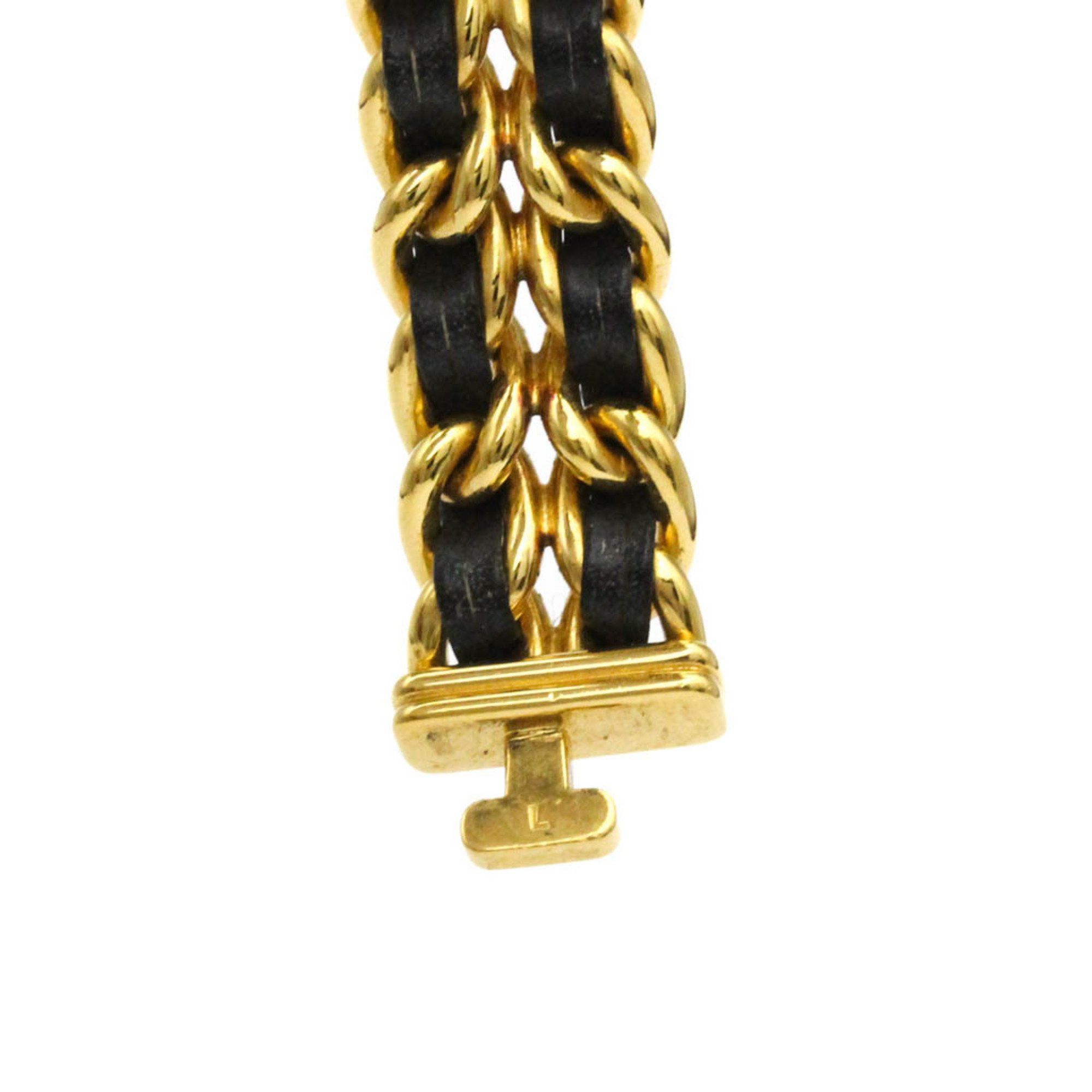 Chanel Chanel Premiere Rock Quartz Watch Plated Metal and Leather Size ONE SIZE - 7 Thumbnail