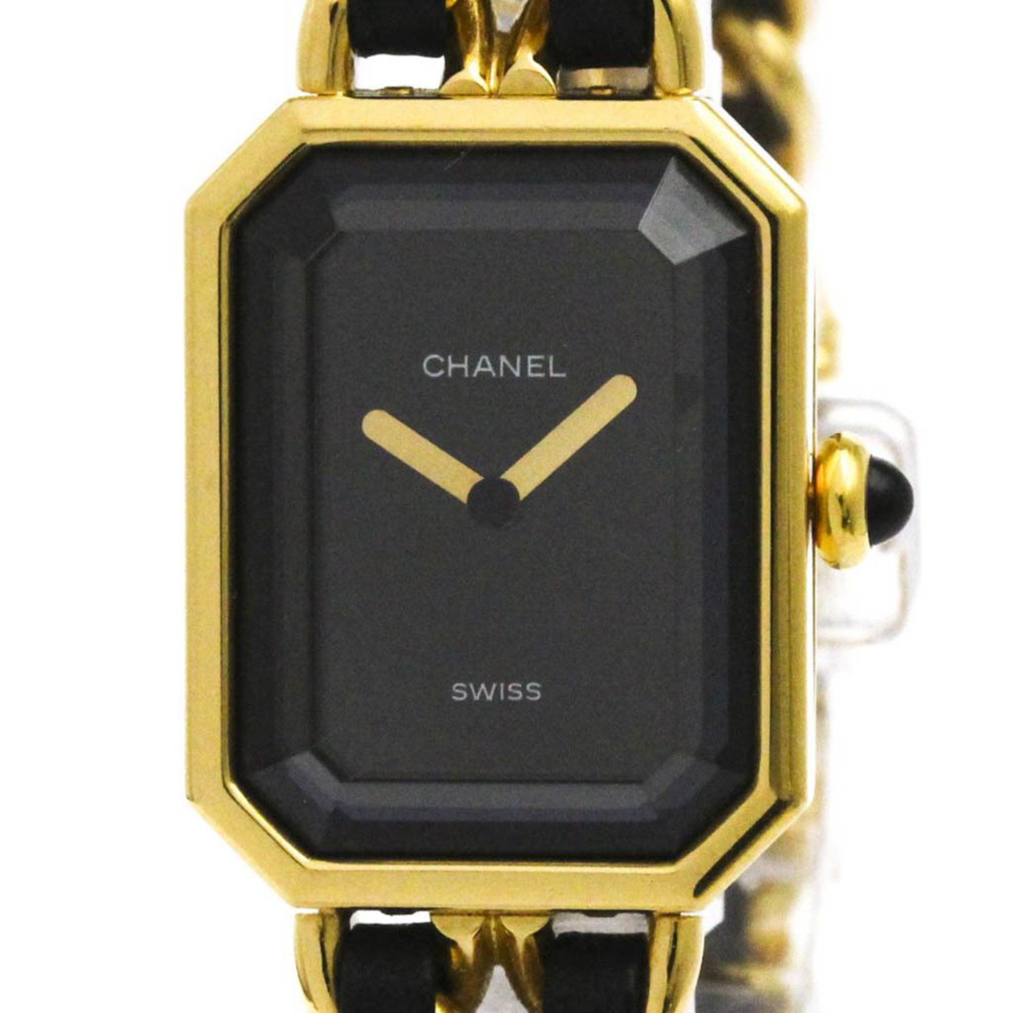 Chanel Chanel Premiere Rock Quartz Watch Plated Metal and Leather Size ONE SIZE - 6 Thumbnail