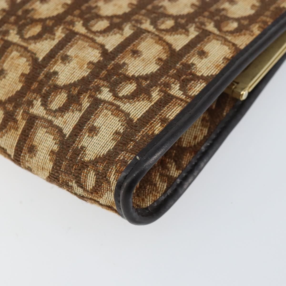 Dior Christian Dior Vintage Trotter Pouch Diorissimo Canvas Size ONE SIZE - 8 Thumbnail