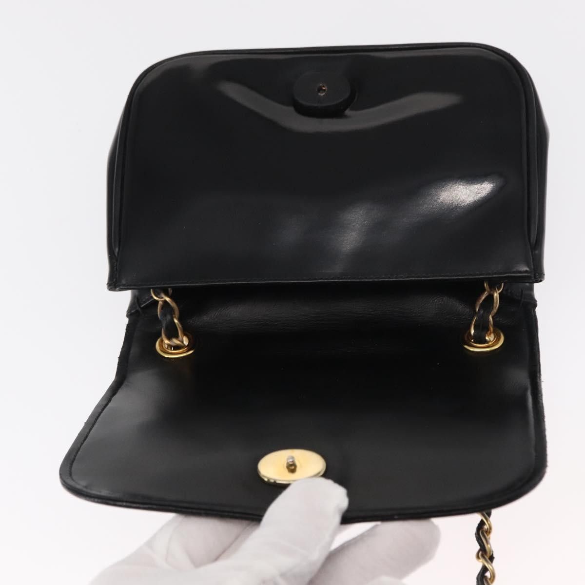 Chanel Chanel Vintage CC Stitch Flap Bag Patent Size ONE SIZE - 19 Thumbnail
