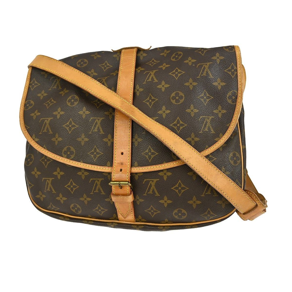 Louis Vuitton Louis Vuitton Saumur Handbag Monogram Canvas Size ONE SIZE - 2 Thumbnail