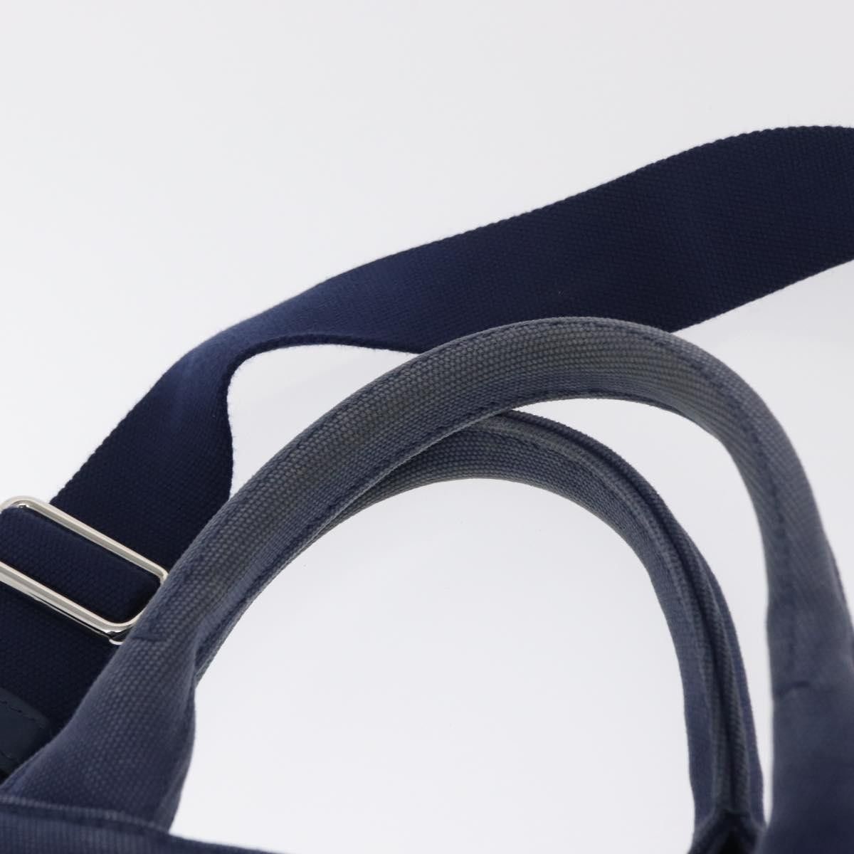 Prada Prada Canapa Convertible Tote Grommet Embellished Canvas Size ONE SIZE - 14 Thumbnail