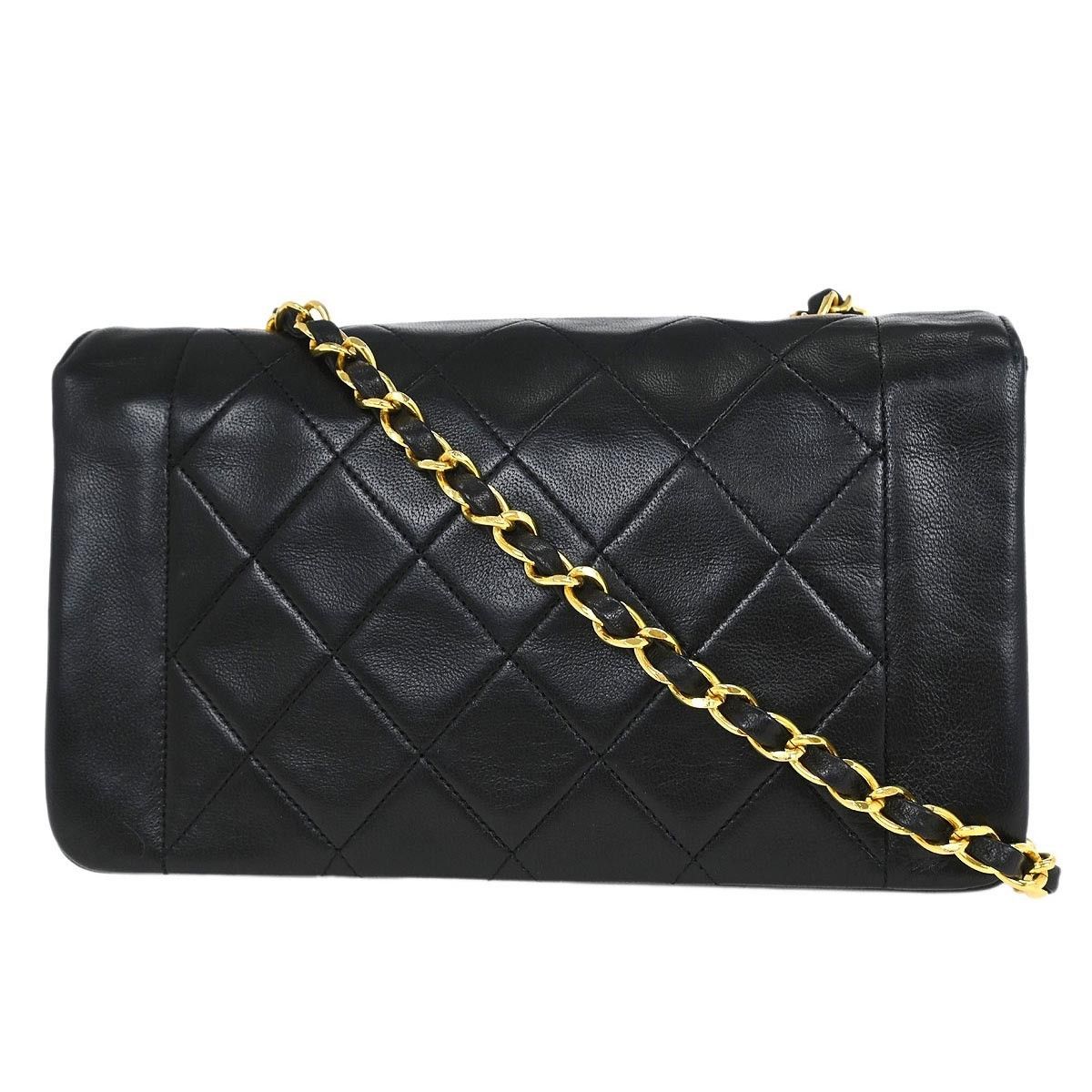 Chanel Chanel Vintage CC Chain Flap Bag Quilted Lambskin Size ONE SIZE - 2 Thumbnail