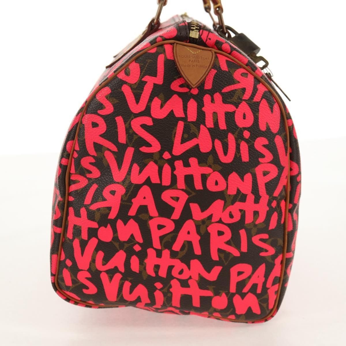 Louis Vuitton Louis Vuitton Speedy Handbag Limited Edition Monogram Graffiti Size ONE SIZE - 4 Thumbnail