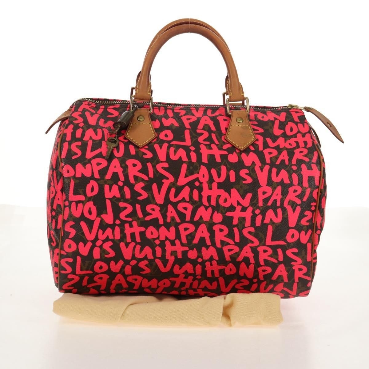 Louis Vuitton Louis Vuitton Speedy Handbag Limited Edition Monogram Graffiti Size ONE SIZE - 15 Thumbnail